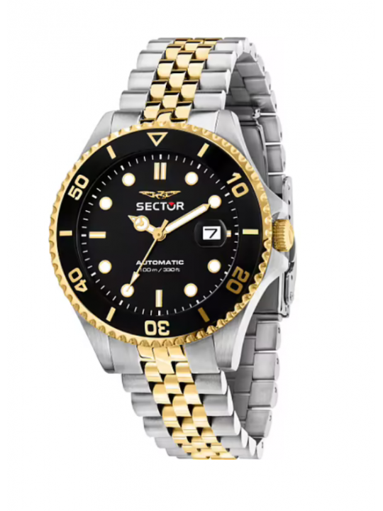 Sector 230 Automatico Acciaio Bicolore Nero