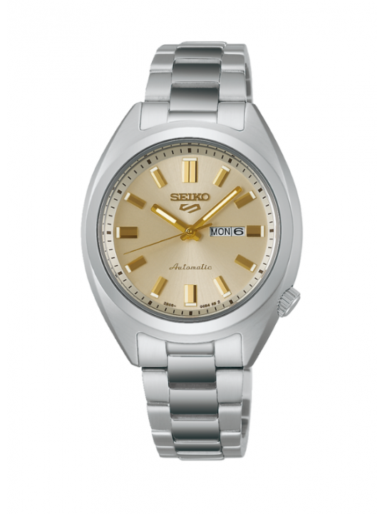 Seiko 5 Sports Automatico Donna Acciaio Champagne