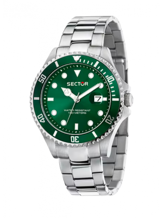 Sector 230 Solo Tempo Acciaio Verde