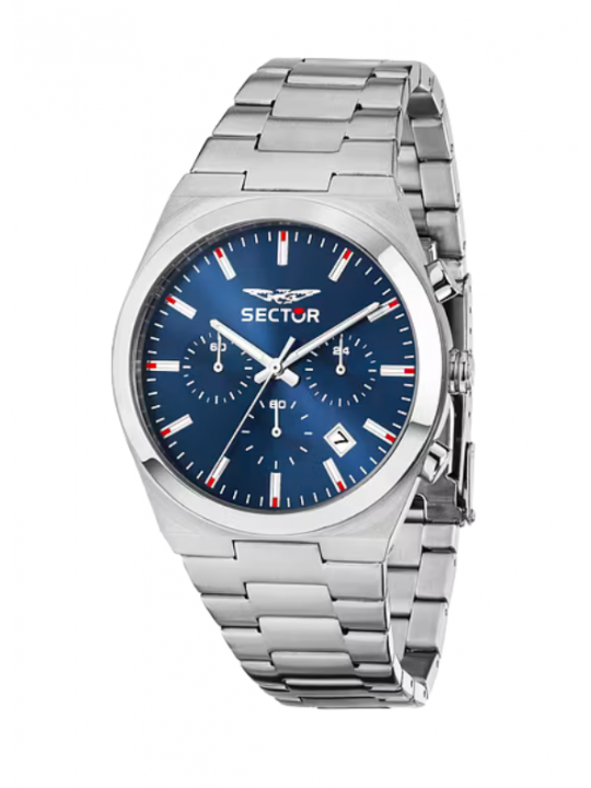 Sector C300 Cronografo Acciaio Blu