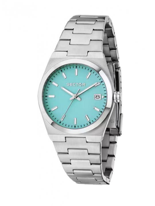 Sector C300 Solo Tempo Acciaio Turchese