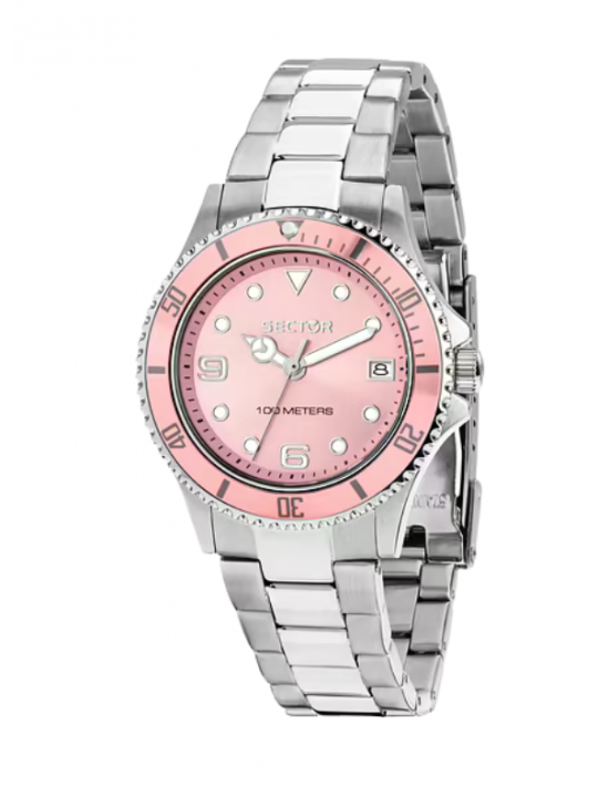 Sector 230 Solo Tempo Acciaio Rosa 