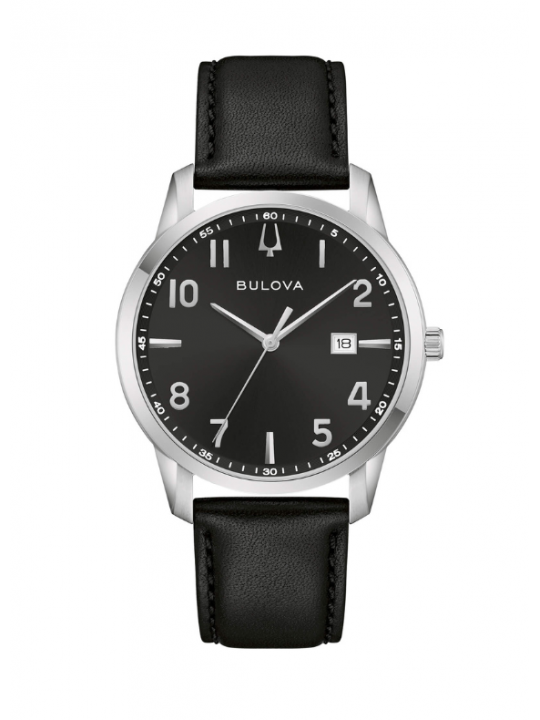 Bulova Classic Sutton Slim Nero Pelle