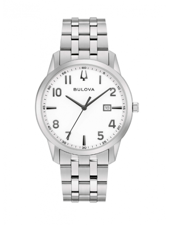 Bulova Classic Sutton Slim Bianco