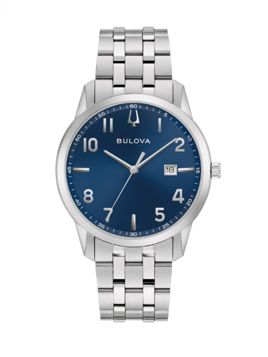 Bulova Classic Sutton Slim Blu