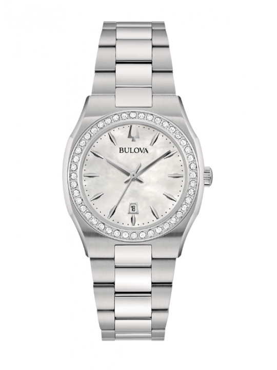 Bulova Surveyor Lady Quadrante Madreperla e Diamanti