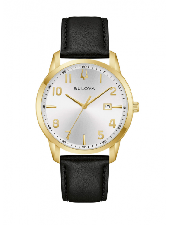 Bulova Classic Gent Quarzo Acciaio IP Oro