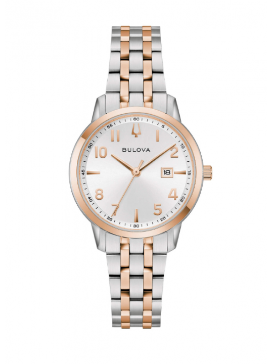 Orologio Donna Bulova Sutton Bicolore con Diamanti