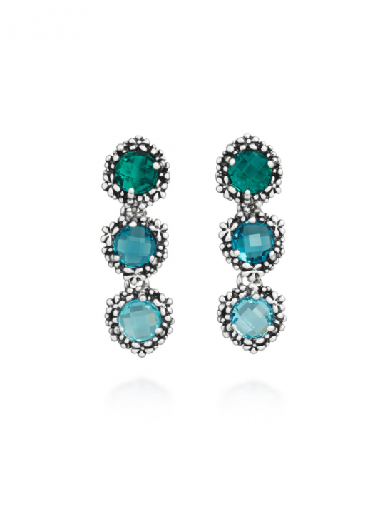 Orecchini Cascata Blue Ivy