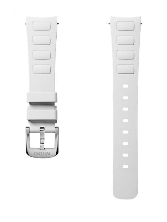 Multifort TV 35 cinturino in gomma bianco 18mm