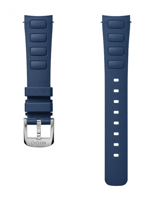Multifort TV 35 cinturino in gomma blu 18mm