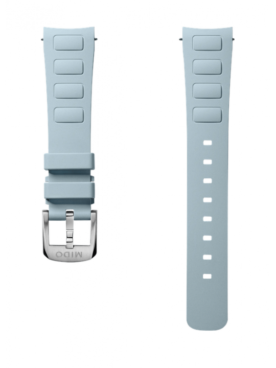 Multifort TV 35 cinturino in gomma blu 18mm