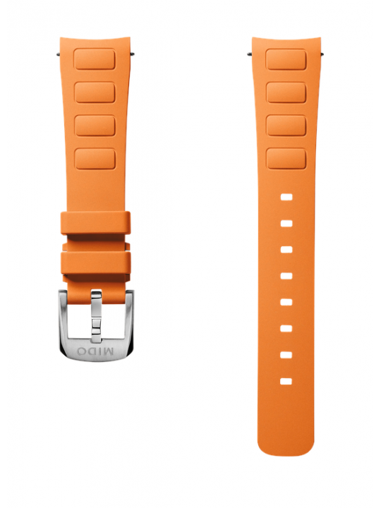 Multifort TV 35 cinturino in gomma arancione 18mm