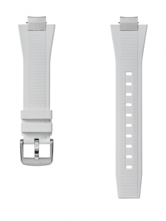 Multifort 8 cinturino in gomma bianco 12mm
