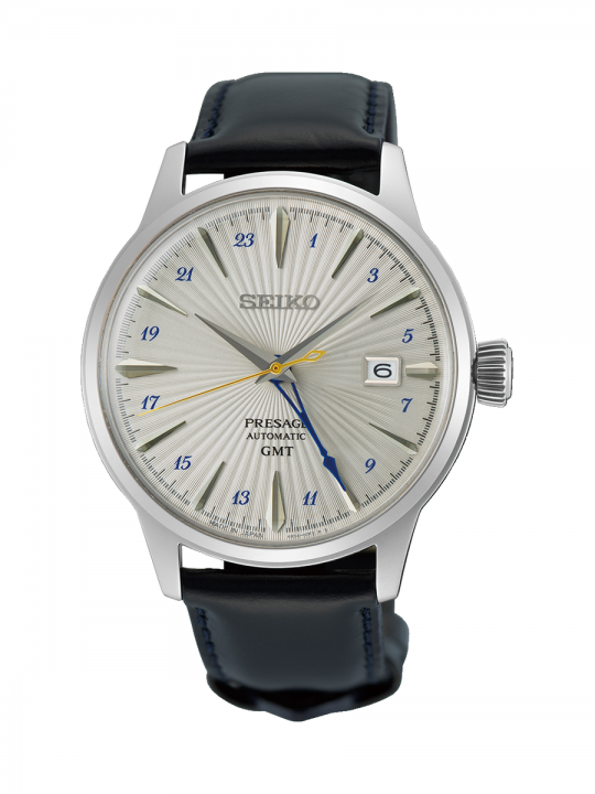 Presage Cocktail Time Lancetta 24 Ore Quadrante Argento