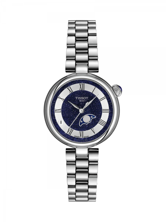 Tissot Desir 29.6mm Fase Lunare Quadrante Blu