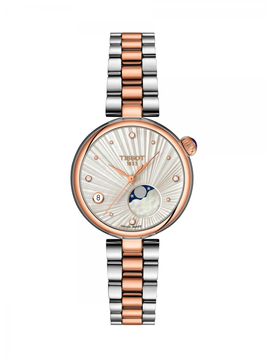Tissot Desir 29.6mm Fase Lunare Bicolore Oro Rosa