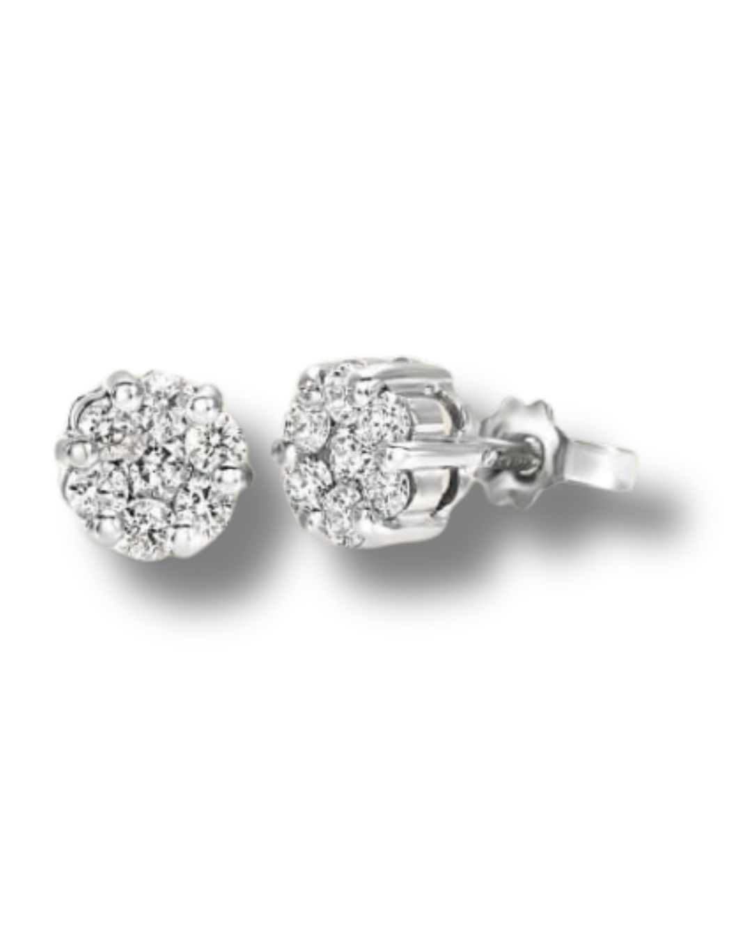 Orecchini a fiore brillanti